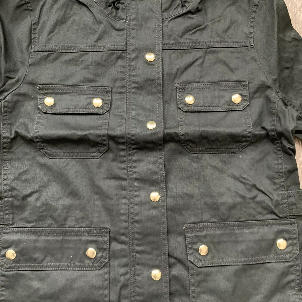 J. Crew Factory Resin Twill field jacket - Picture 2 of 9